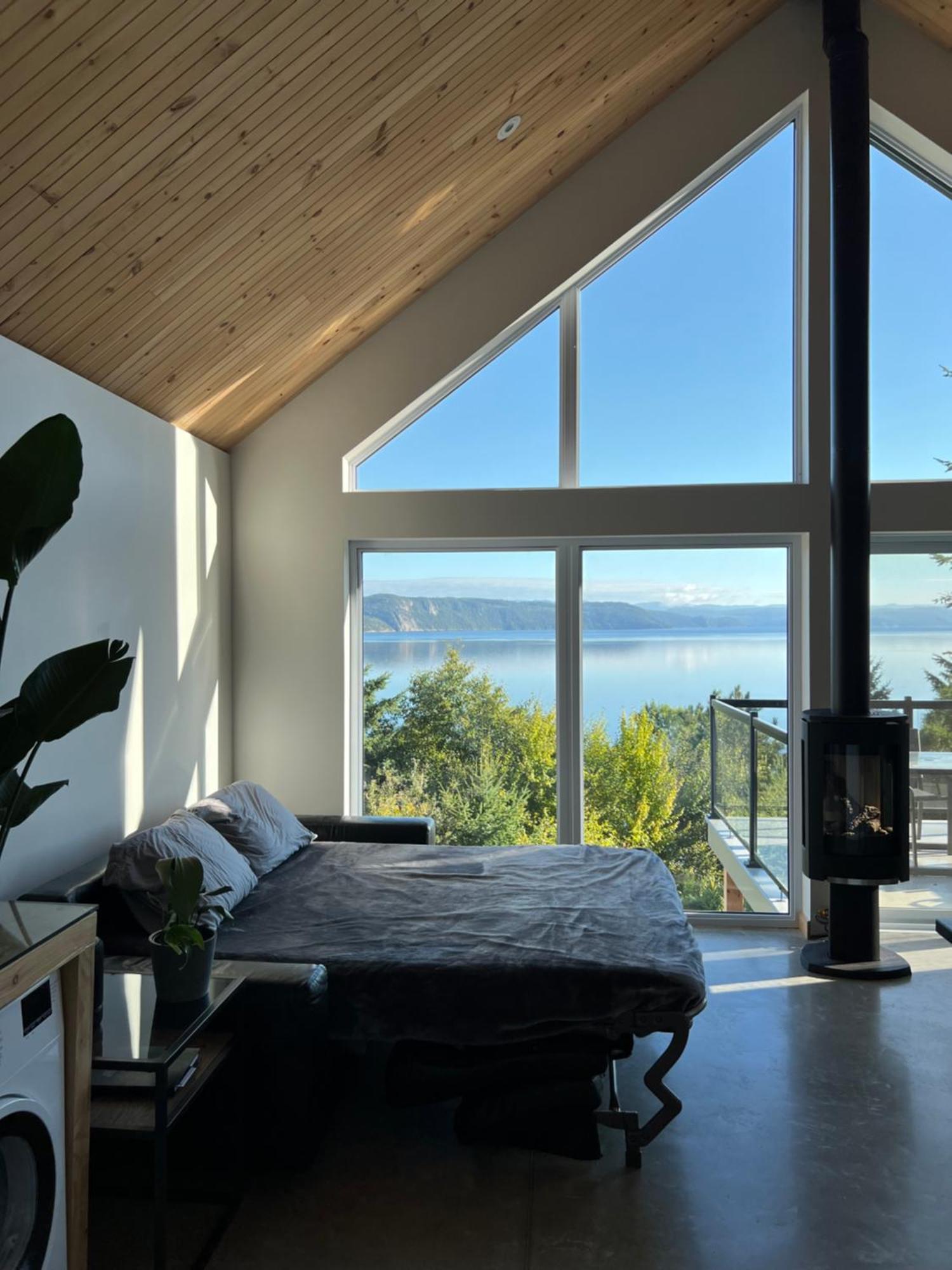 Magical Loft : Breathtaking View & Cozy Fireplace Chicoutimi Dış mekan fotoğraf